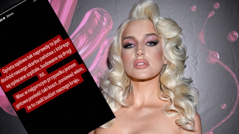 Caroline Derpienski grozi sądem. Już przygotowała pieniądze