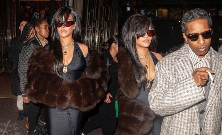 Rihanna dazzles at ASAP Rocky's birthday in bold fashion