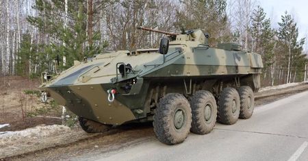 Transporter BTR-22. Rosjanie zbudowali własnego Rosomaka
