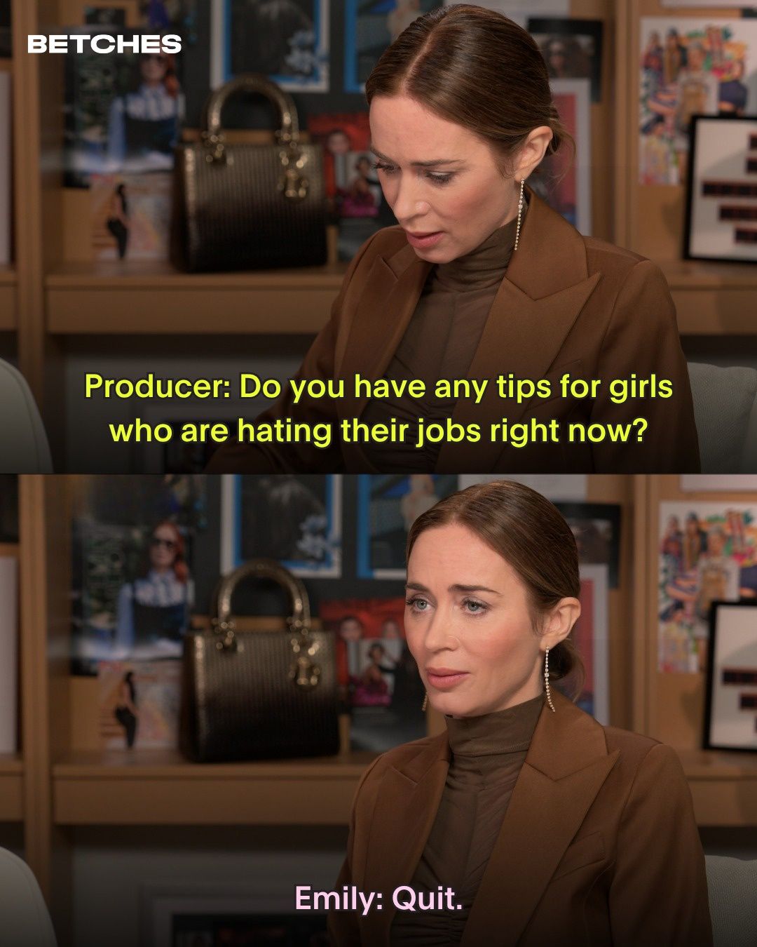 Emily Blunt udzieliła rady dotyczącej życia zawodowego