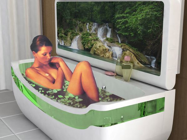 Wanna wielofunkcyjna z telewizorem OLED 2