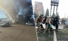 Rosjanie zrzucili półtonową bombę. Dramat w ukraińskim mieście