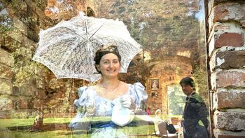 Zielona Góra: W Zatoniu na otwarcie oranżerii przybyła księżna Dorota de Talleyrand-Périgord