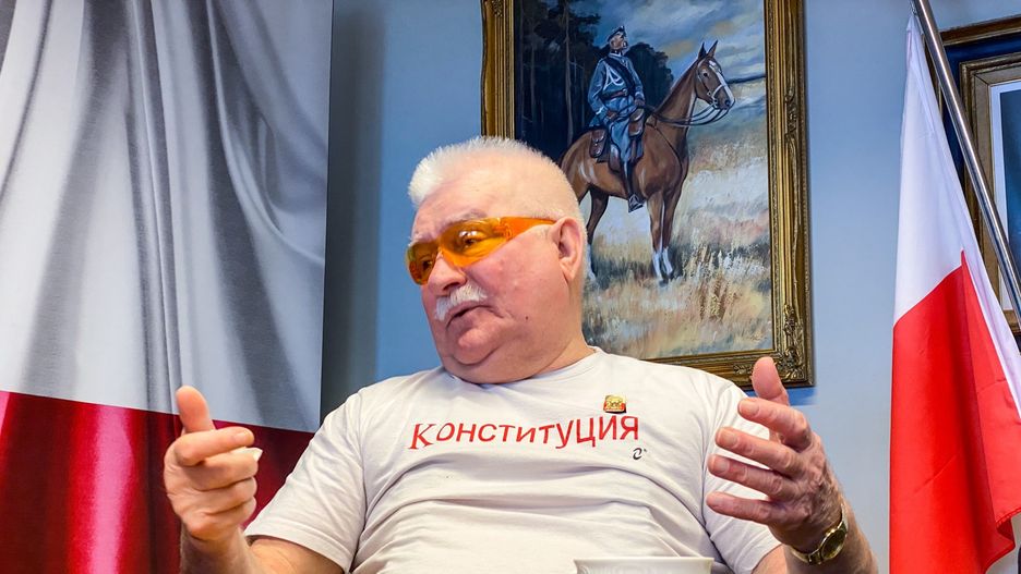 Koronawirus w Polsce. Były prezydent Lech Wałęsa (zdj. arch.)