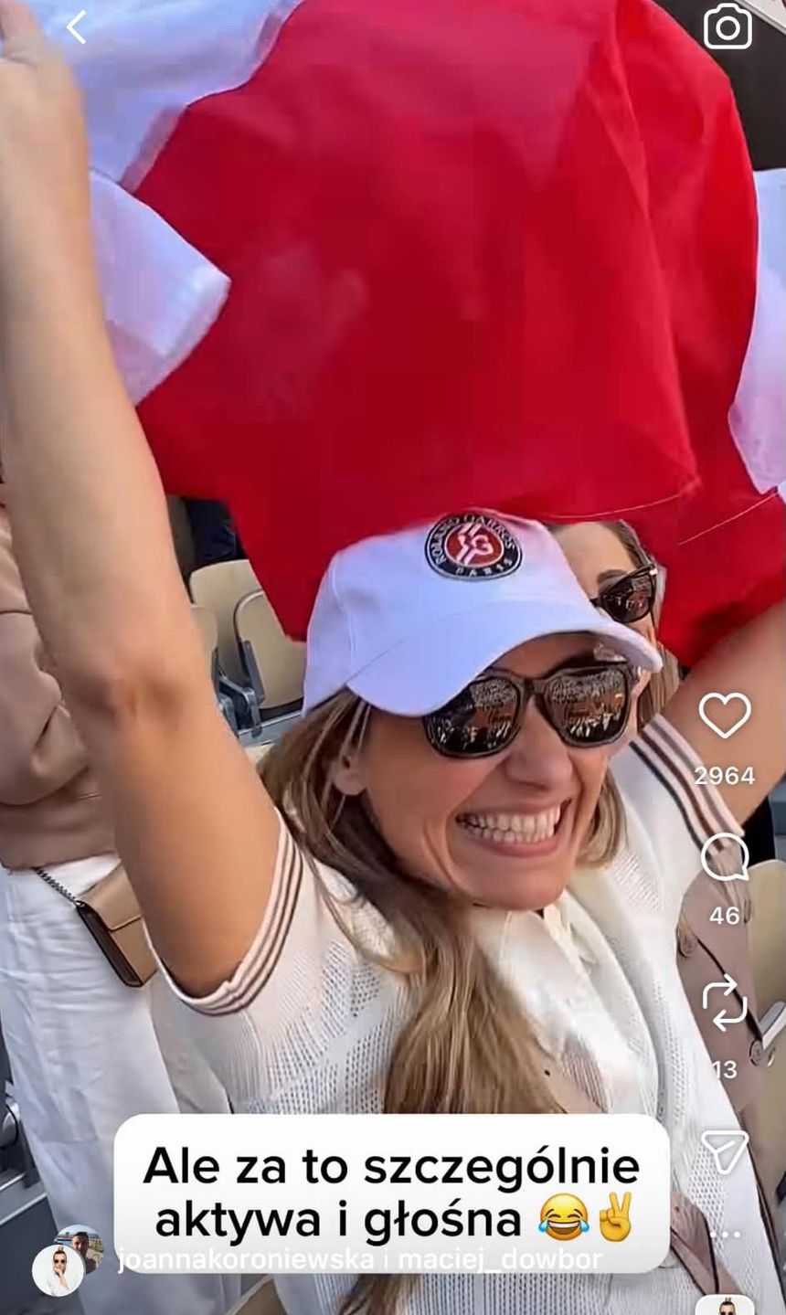 Joanna Koroniewska na Rolan Garros