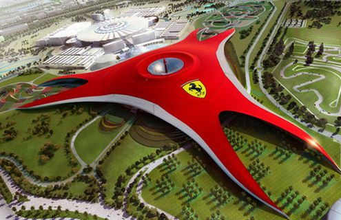 Najszybszy rollercoaster w parku Ferrari (wideo)