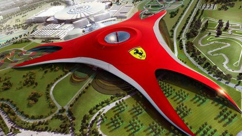 Najszybszy rollercoaster w parku Ferrari (wideo) 1