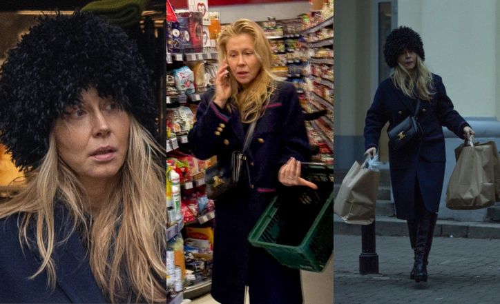 Katarzyna Warnke taszczy siaty