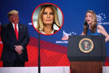 Kobieta u boku Donalda Trumpa. Teraz zareagowała Melania