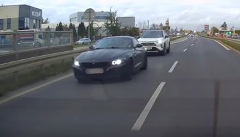 Ludzie aż się gotują. BMW nagrane. "Szkoda gadać"