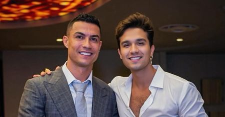 Drogi gest Cristiano Ronaldo. Piosenkarz nie mógł zebrać słów