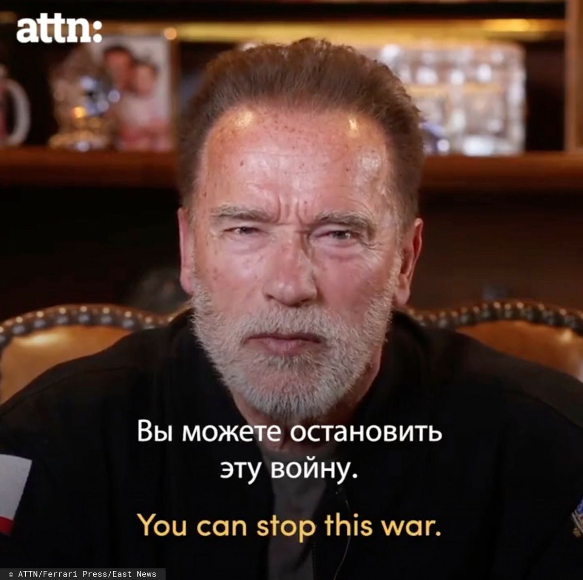 Schwarzenegger nagrał przesłanie do Rosjan. Opowiedział historię ojca 