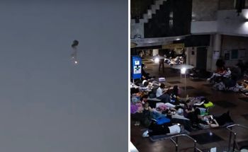 Mieszkańcy Kijowa śpią w metrze. Nocny atak Rosji