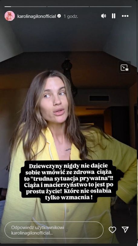 Karolina Gilon odniosła się do słów Edwarda Miszczaka
