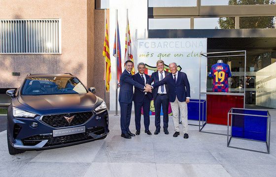 Cupra partnerem FC Barcelony