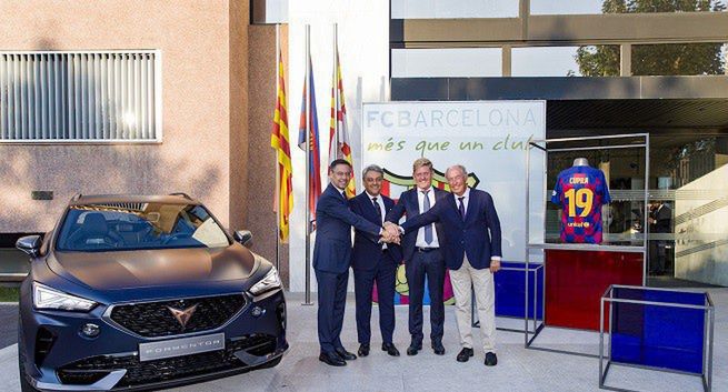 Cupra partnerem FC Barcelony