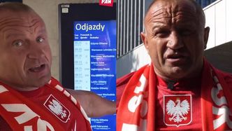 Mariusz Pudzianowski ZABRAŁ GŁOS w sprawie "pociągowej afery" z wyjazdem na EURO 2024: "To jest tylko i wyłącznie nasza PRYWATNA sprawa"