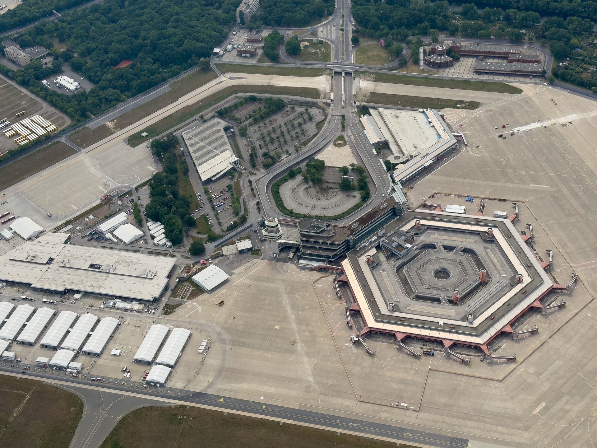 Lotnisko Tegel w 2023 r. 