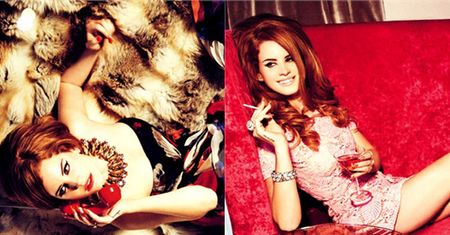 Lana Del Rey pozuje na futrze (FOTO)