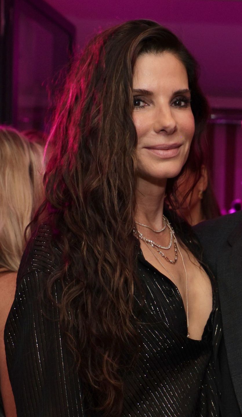 Sandra Bullock i Demi Moore na imprezie przed Oscarami