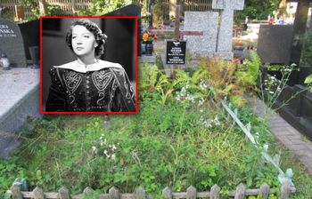 Odnowiony grób gwiazdy PRL. Jej mąż był bożyszczem kobiet przed wojną