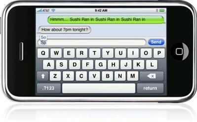 Niebezpieczne SMSy w iPhonie 3.0