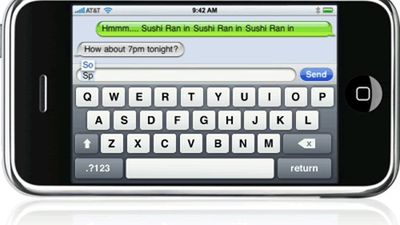 Niebezpieczne SMSy w iPhonie 3.0 1