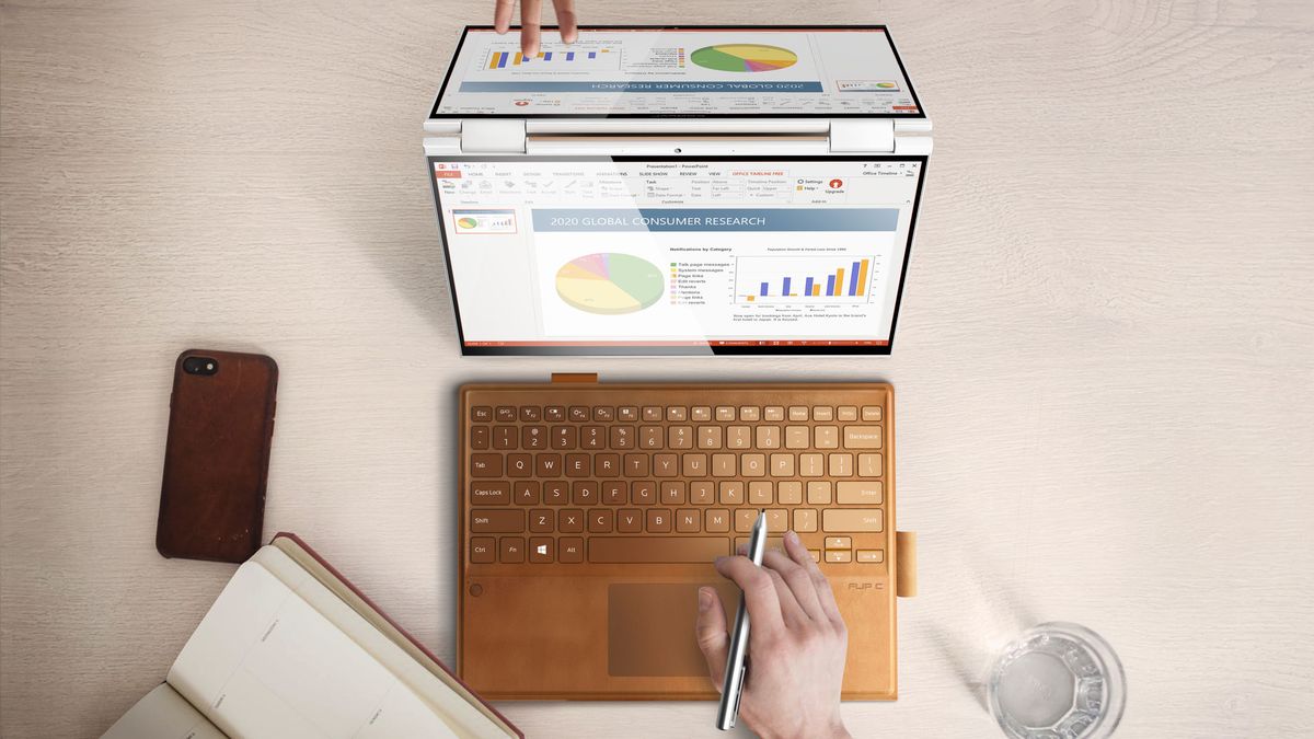 Laptopy Compal Duo360 and Duo360 X. Dwa składane ekrany i klawiatura - to powiew świeżości 1