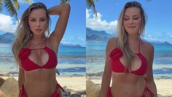 Ola Ciupa w czerwonym BIKINI popisuje się tańcem. Internauci w zachwycie. "Co za figura"