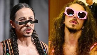 Michał Szpak siedzi na dmuchanej piłce przebrany za Barbie, a internauci komentują: "Uroczo Pan wygląda" (ZDJĘCIA)