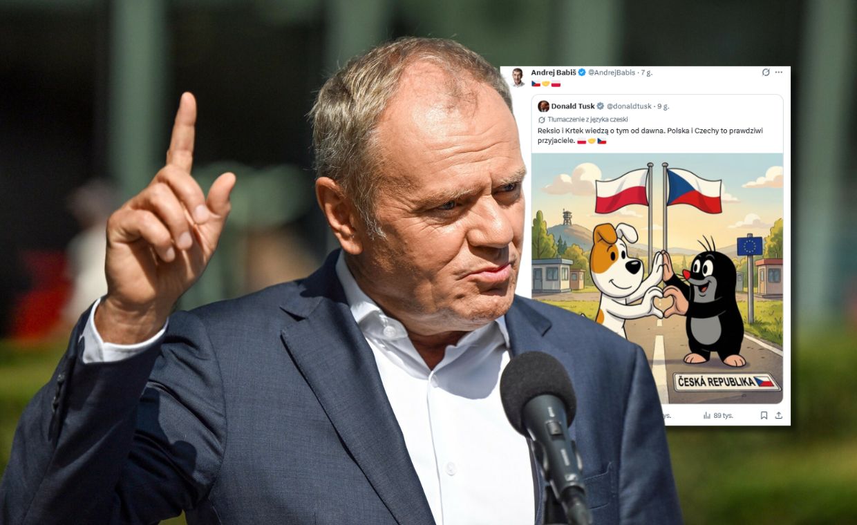 Czesi reagują po wpisie Tuska w ich języku