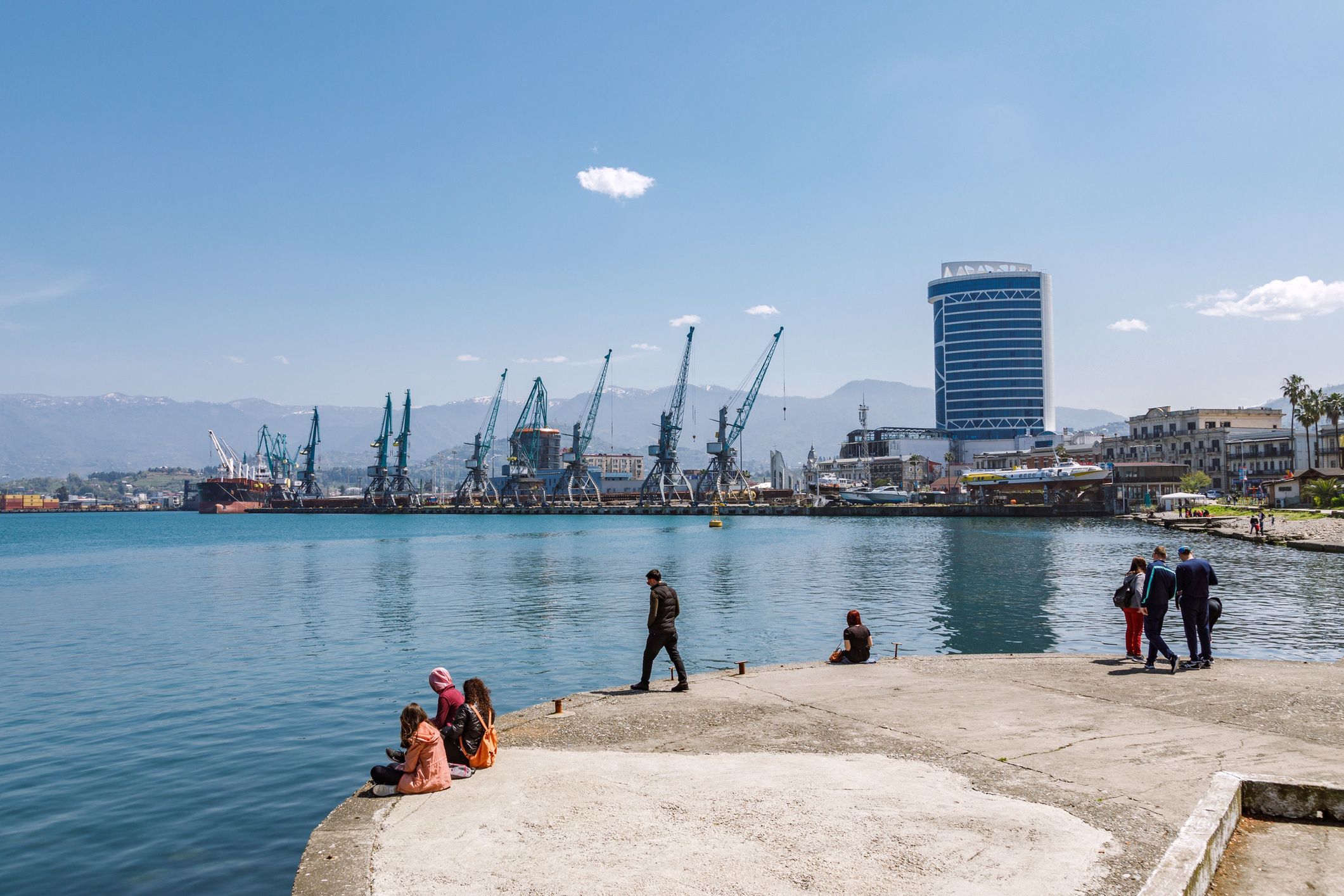 Batumi to jedno z ulubione miast turystycznych w Gruzji