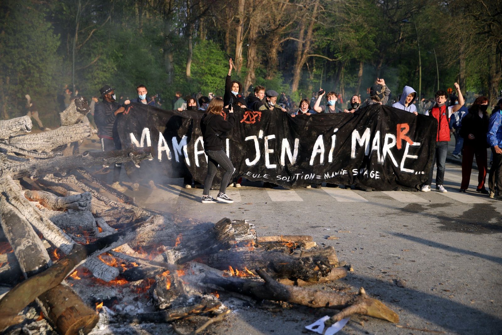 Zamieszki w Brukseli 