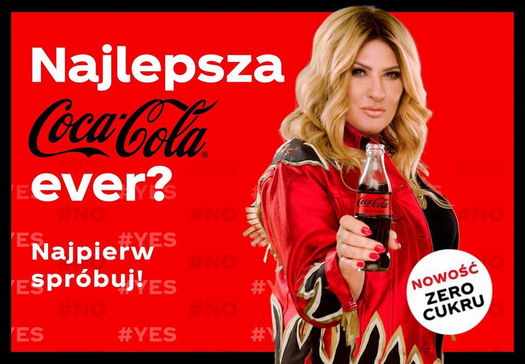 Beata Kozidrak zarobiła fortunę za udział w reklamie Coca-Coli