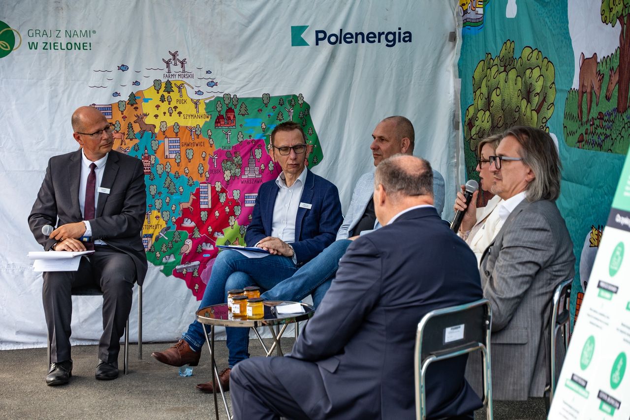 Debata Polenergii w Wysokiej i rozmowy z mieszkańcami