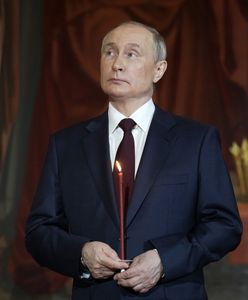 Portret z bólu, krwi i cierpienia. Fotograf z Mińska stworzył wizerunek rosyjskiego dyktatora