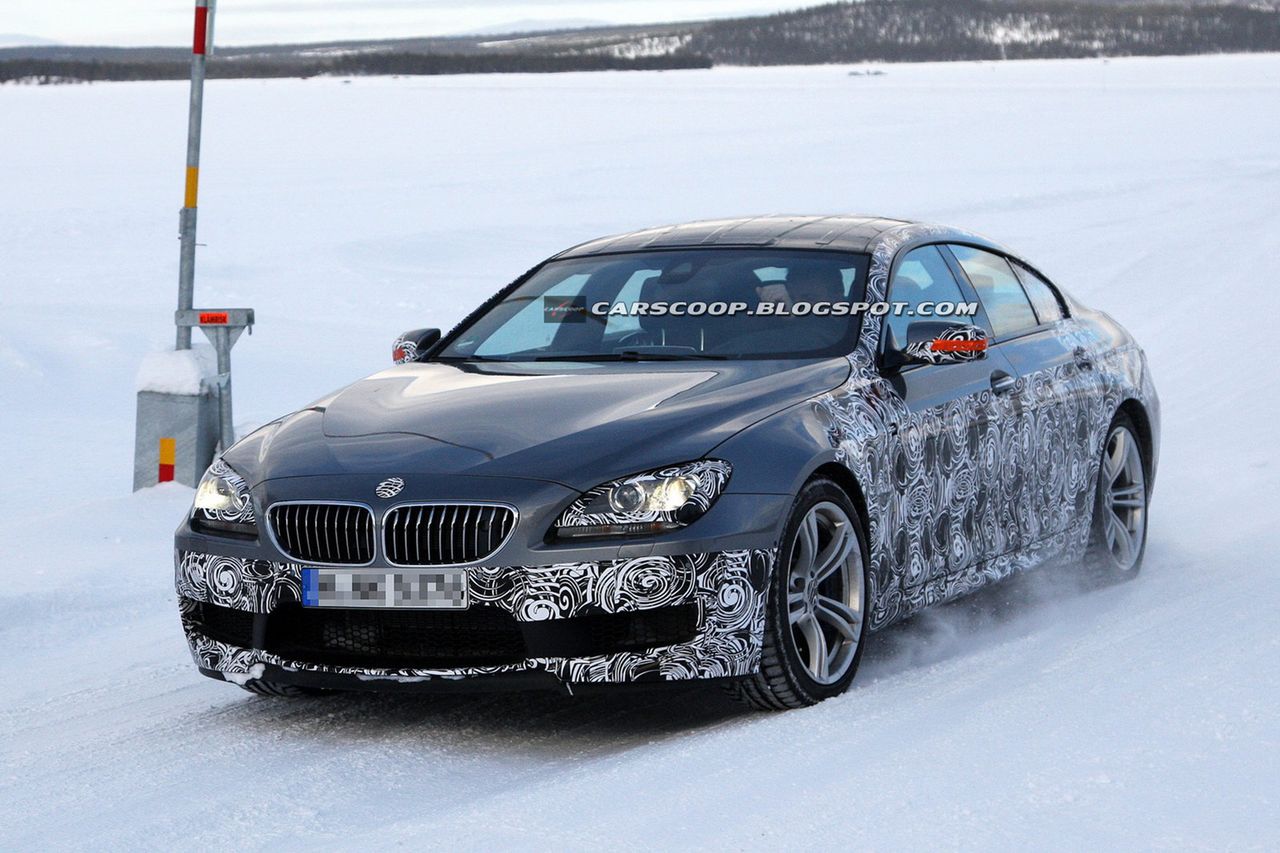 Wyszpiegowano BMW M6 Gran Coupé