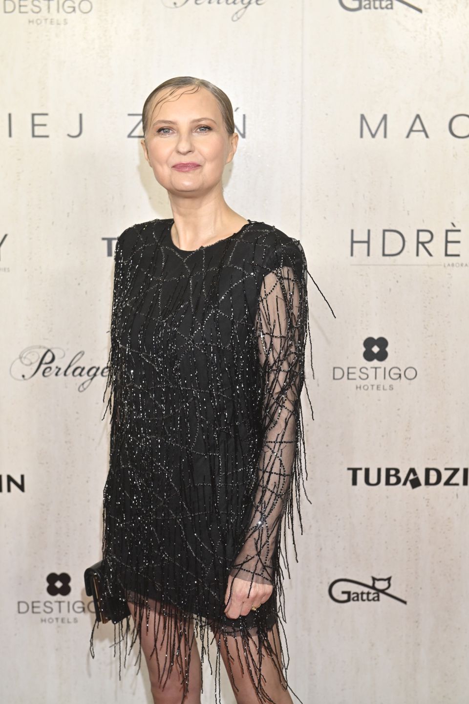 Izabela Kuna na pokazie Macieja Zienia