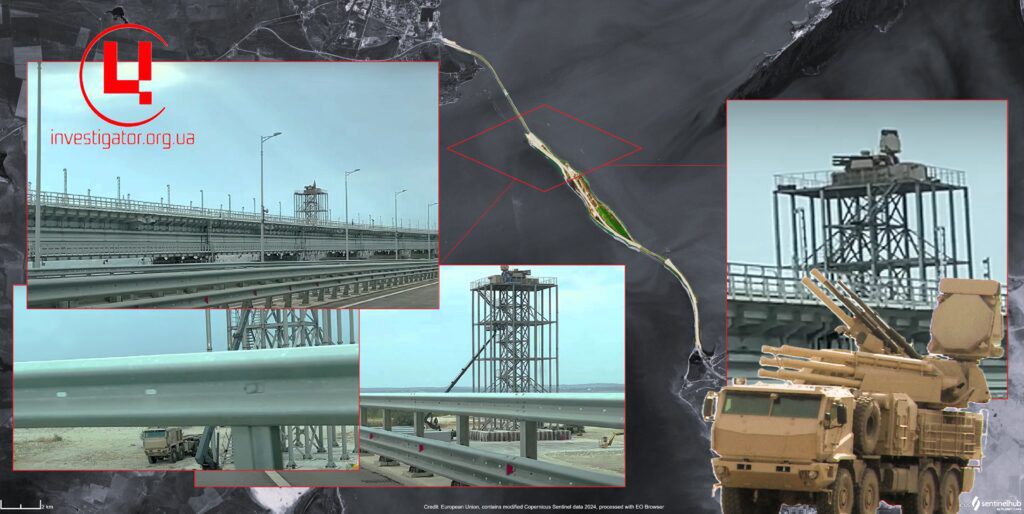 Pantsir-S1 by the Crimean Bridge