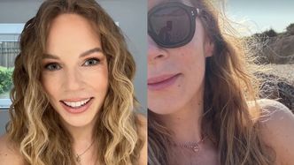 Hanna Turnau pozuje TOPLESS na plaży