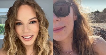 Hanna Turnau pozuje TOPLESS na plaży