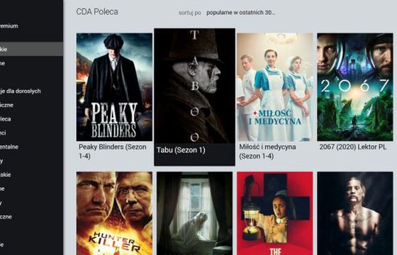 CDA jako aplikacja w telewizorach Samsunga