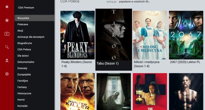 CDA jako aplikacja w telewizorach Samsunga