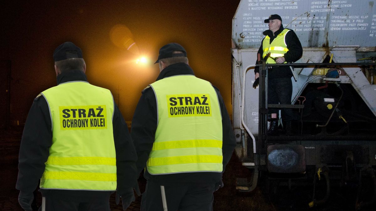 W operacji ochrony i kontrolowania infrastruktury kolejowej w Po