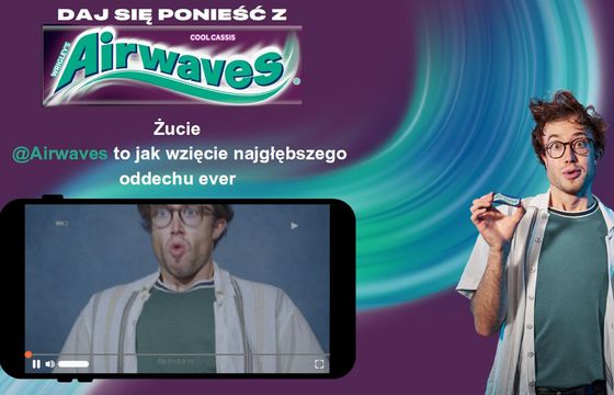 „Daj się ponieść z Airwaves”  – ruszyła nowa kampania marki