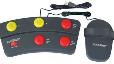 Myszka, którą sterujemy przy użyciu stóp? 1