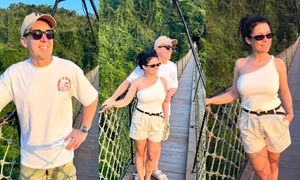 Kurzopki kontynuują wojaże. Tym razem w roli głównej most linowy: "Każdy krok to mały zastrzyk ADRENALINY" (ZDJĘCIA)