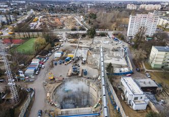 Protest na wielkiej inwestycji PKP PLK. Podwykonawcy chcą zaległych wypłat