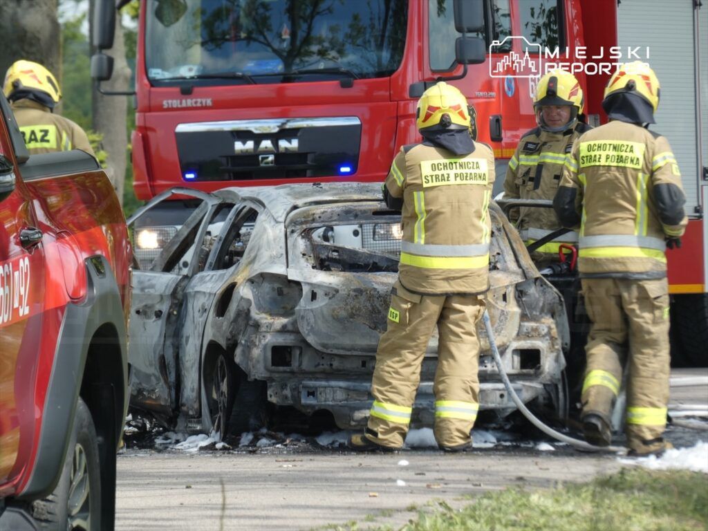 fot. Miejski Reporter. Tragiczny wypadek pod Warszawą