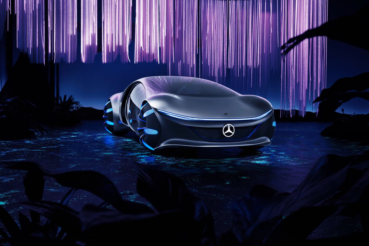 Oto Mercedes-Benz Vision AVTR, czyli wizja przyszłości według producenta ze Stuttgartu